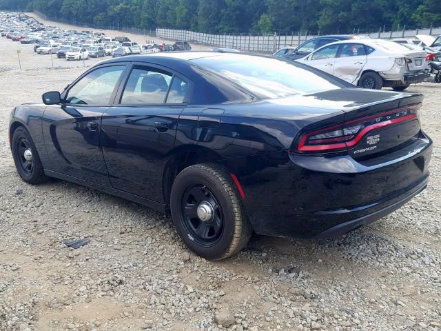 2C3CDXAG3GH231264 - 2016 DODGE CHARGER PO BLACK photo 3