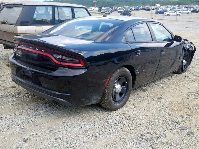 2C3CDXAG3GH231264 - 2016 DODGE CHARGER PO BLACK photo 4