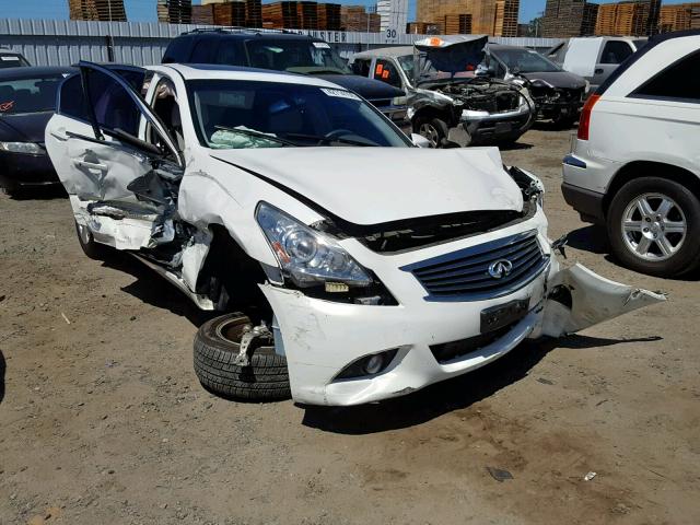 JN1CV6AP7CM934153 - 2012 INFINITI G37 BASE WHITE photo 1