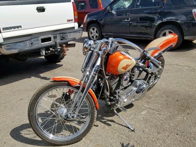 1HD1BLL14SY010750 - 1995 HARLEY-DAVIDSON FXSTS ORANGE photo 2