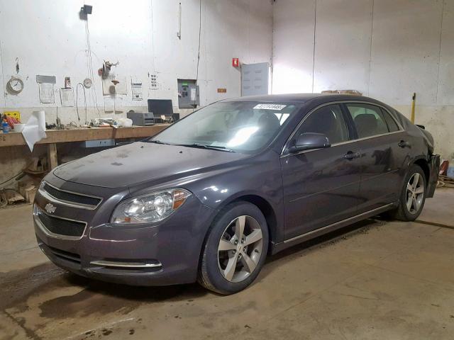 1G1ZC5E11BF284454 - 2011 CHEVROLET MALIBU 1LT 黑色 照片 2