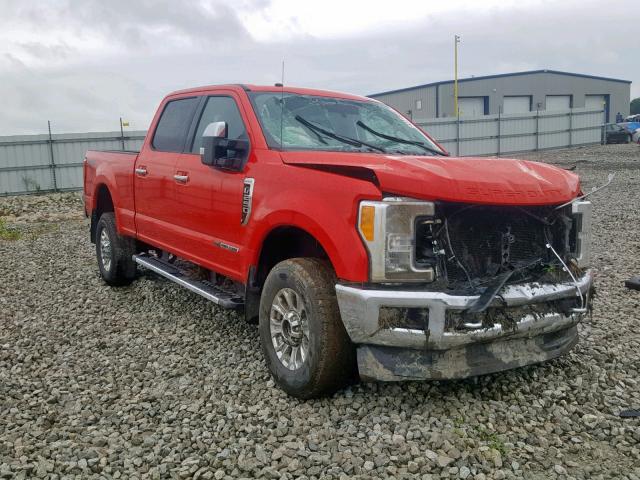 1FT7W2BT3HED05667 - 2017 FORD F250 SUPER RED photo 1