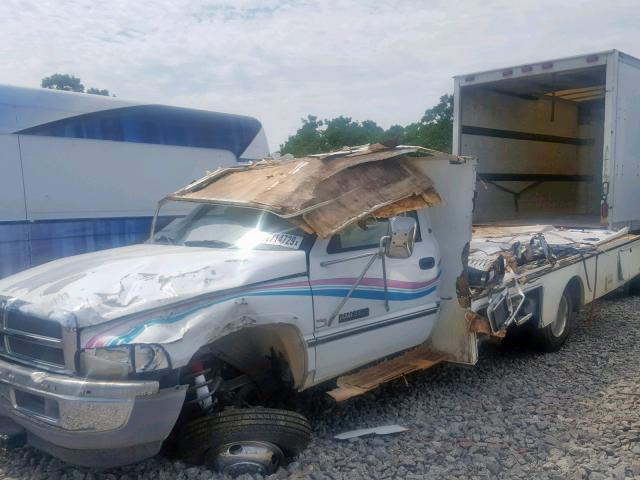 1B6MC36C2TS699494 - 1996 DODGE RAM 3500 WHITE photo 2