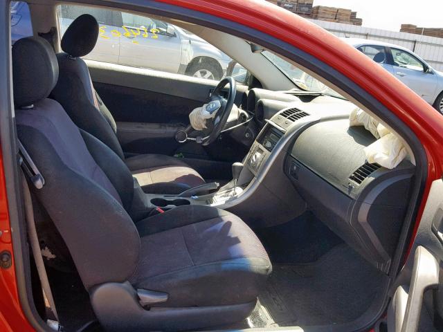 JTKDE177750051815 - 2005 TOYOTA SCION TC წითელი ფოტო 5
