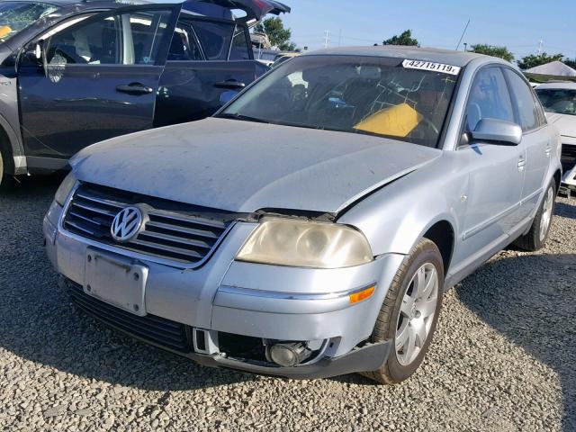 WVWRH63B13P245904 - 2003 VOLKSWAGEN PASSAT GLX BLACK photo 2