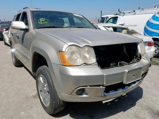 1J8HR68268C246944 - 2008 JEEP GRAND CHER GRAY photo 1