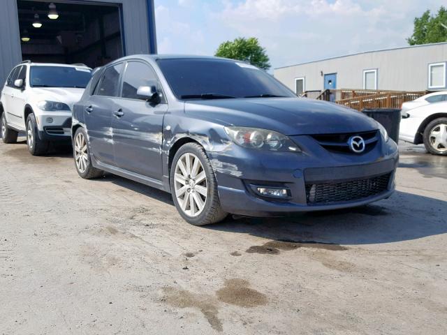 JM1BK34L881106873 - 2008 MAZDA SPEED 3 GRAY photo 1