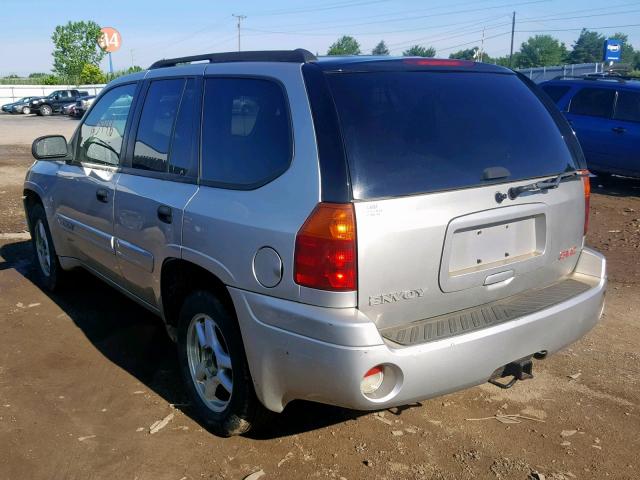 1GKDT13S442382463 - 2004 GMC ENVOY SILVER photo 3