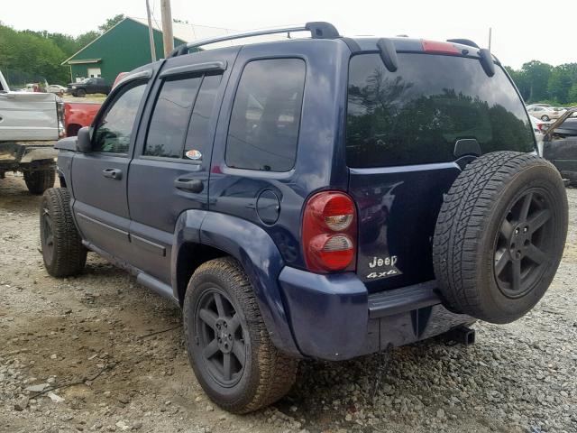 1J4GL58K17W523814 - 2007 JEEP LIBERTY LI BLACK photo 3