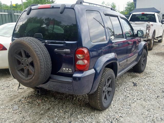 1J4GL58K17W523814 - 2007 JEEP LIBERTY LI BLACK photo 4