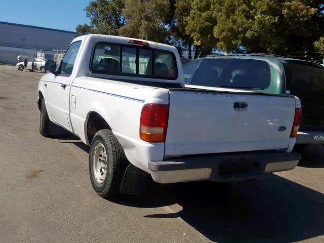 1FTCR10A3VUD38347 - 1997 FORD RANGER WHITE photo 3