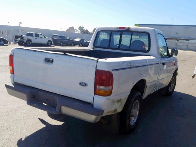 1FTCR10A3VUD38347 - 1997 FORD RANGER WHITE photo 4