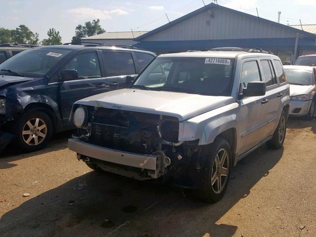 1J8FF48B99D217938 - 2009 JEEP PATRIOT LI SILVER photo 2