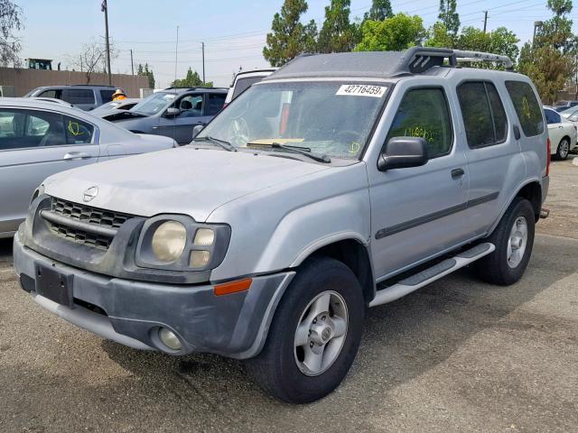 5N1ED28T13C643248 - 2003 NISSAN XTERRA XE SILVER photo 2