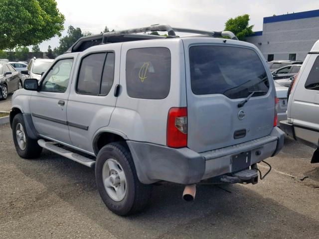 5N1ED28T13C643248 - 2003 NISSAN XTERRA XE SILVER photo 3