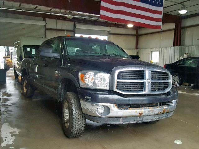 3D7KS29C17G761854 - 2007 DODGE RAM 2500 BLACK photo 1