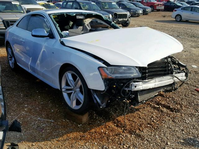 WAUVVAFR7BA073699 - 2011 AUDI S5 PRESTIG WHITE photo 1