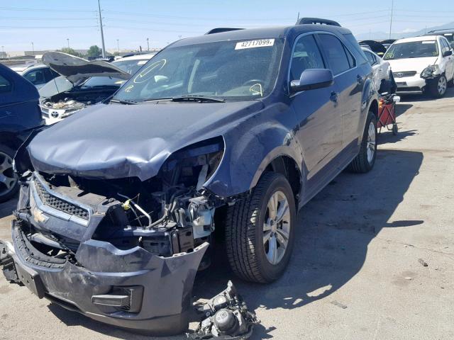 2GNFLFEK5E6224594 - 2014 CHEVROLET EQUINOX LT GRAY photo 2