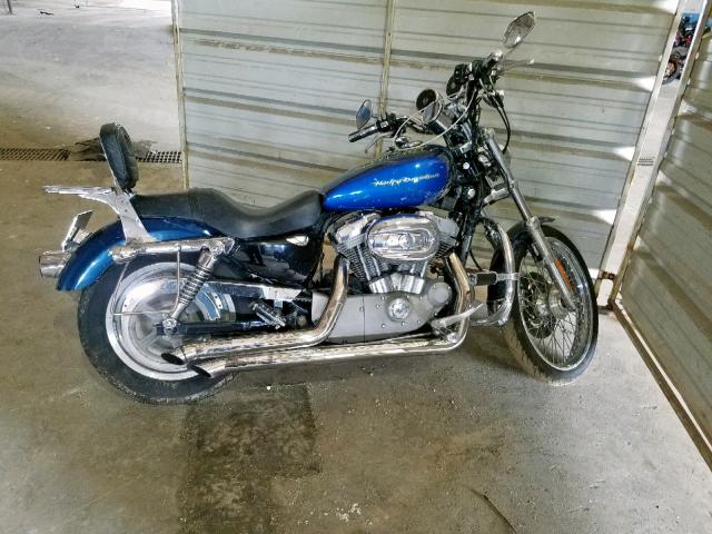 1HD4CJM114K441095 - 2004 HARLEY-DAVIDSON XL883 C BLUE photo 9