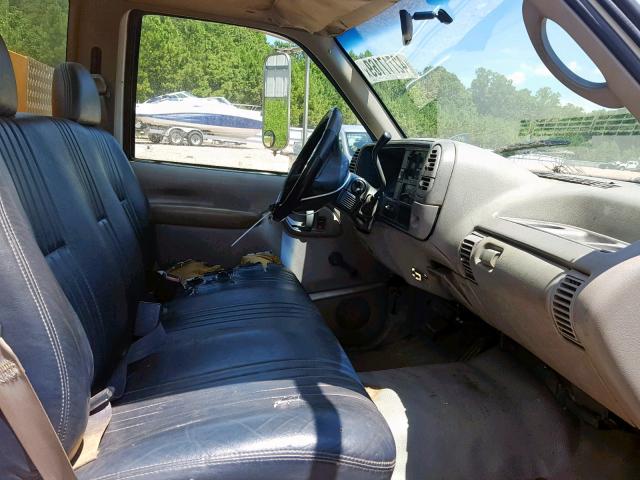 1GDJC34R2TE528616 - 1996 GMC SIERRA C35 YELLOW photo 5