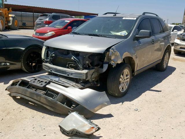 2FMDK36C78BA28754 - 2008 FORD EDGE SE GRAY photo 2