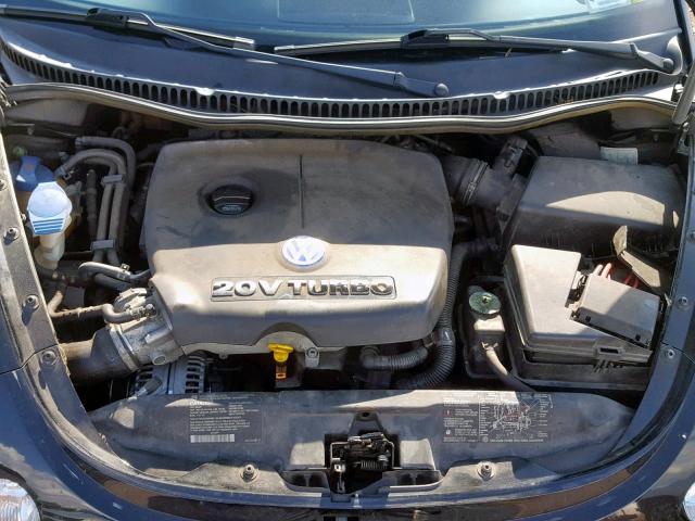 3VWFE21C62M437059 - 2002 VOLKSWAGEN NEW BEETLE შავი ფოტო 7