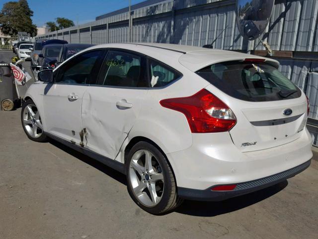 1FADP3N20EL186045 - 2014 FORD FOCUS TITA WHITE photo 3