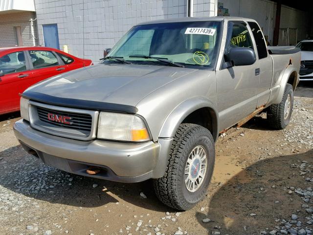 1GTCT19W7Y8192581 - 2000 GMC SONOMA BEIGE photo 2