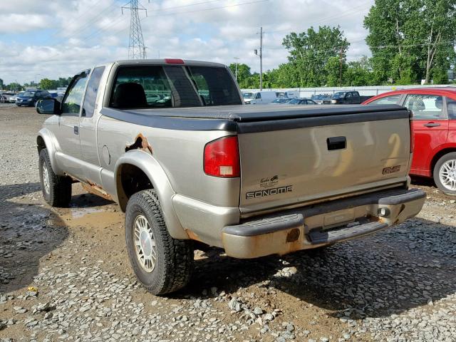 1GTCT19W7Y8192581 - 2000 GMC SONOMA BEIGE photo 3