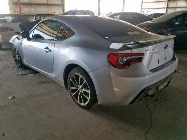 JF1ZCAC10J8602740 - 2018 SUBARU BRZ 2.0 LI SILVER photo 3