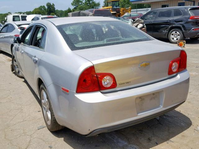 1G1ZA5EU1CF349434 - 2012 CHEVROLET MALIBU LS GRAY photo 3