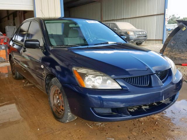 JA3AJ26E65U036449 - 2005 MITSUBISHI LANCER ES BLUE photo 1