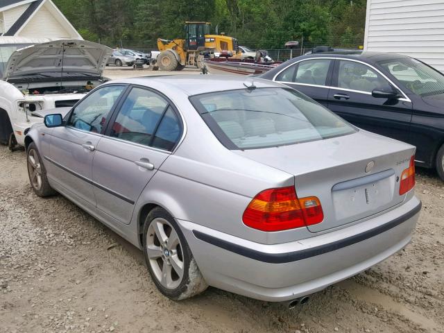 WBAEW53425PN39344 - 2005 BMW 330 XI SILVER photo 3