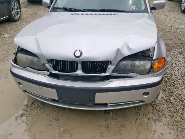 WBAEW53425PN39344 - 2005 BMW 330 XI SILVER photo 7