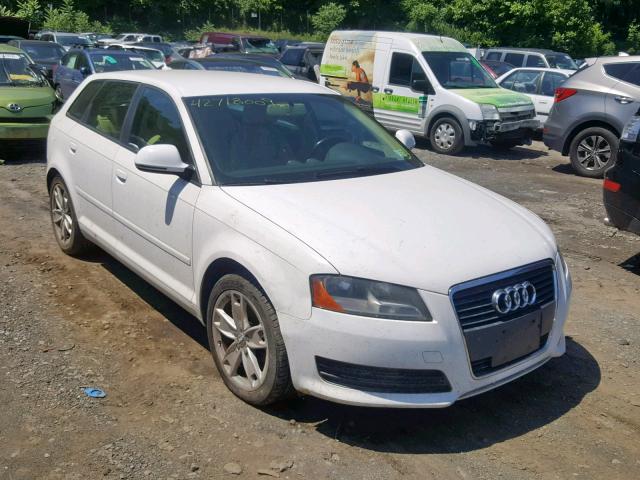 WAUHF98P19A066195 - 2009 AUDI A3 2.0T WHITE photo 1