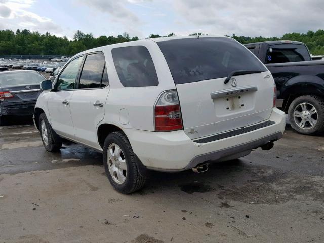 2HNYD18286H550323 - 2006 ACURA MDX WHITE photo 3