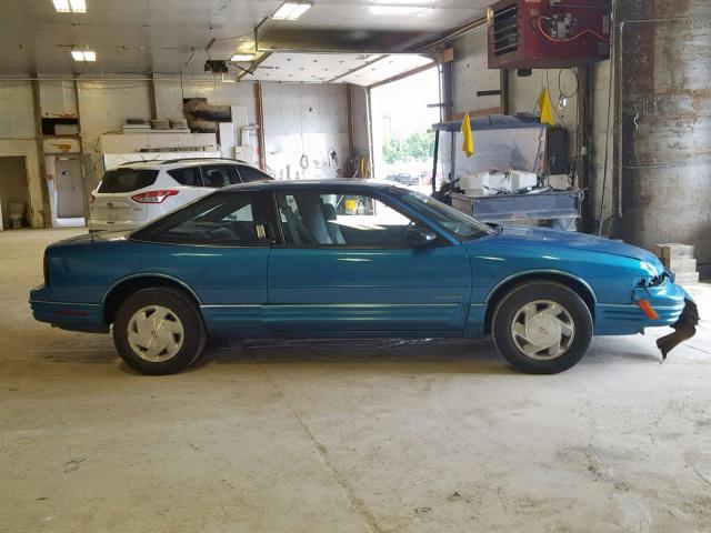 1G3WH14T3ND339395 - 1992 OLDSMOBILE CUTLASS SU TEAL photo 9