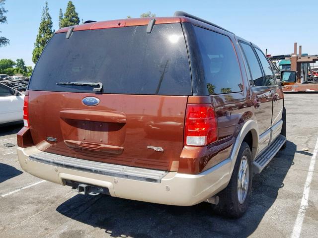 1FMFU17506LA75046 - 2006 FORD EXPEDITION BROWN photo 4