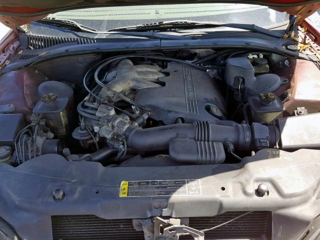 1LNHM86S6YY921212 - 2000 LINCOLN LS წითელი ფოტო 7