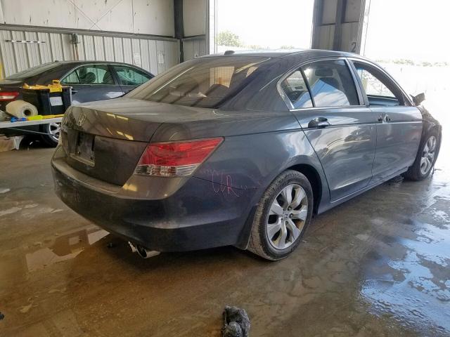 1HGCP26859A122329 - 2009 HONDA ACCORD EXL GRAY photo 4