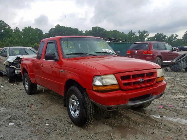 1FTYR14V3YTA85575 - 2000 FORD RANGER SUP RED photo 1