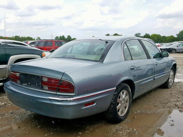 1G4CW54K944162630 - 2004 BUICK PARK AVENU BLUE photo 4