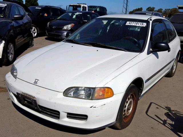 2HGEH2462PH533564 - 1993 HONDA CIVIC DX WHITE photo 2