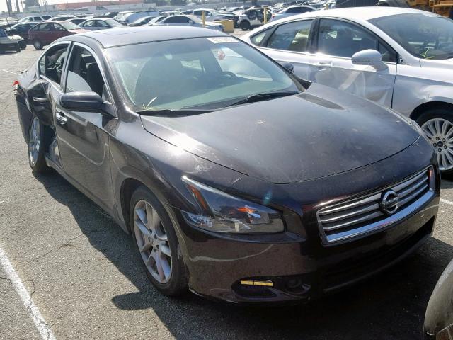 1N4AA5AP9EC430373 - 2014 NISSAN MAXIMA S BURGUNDY photo 1