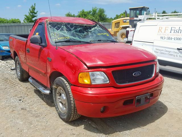 2FTRF17224CA39772 - 2004 FORD F-150 HERI RED photo 1