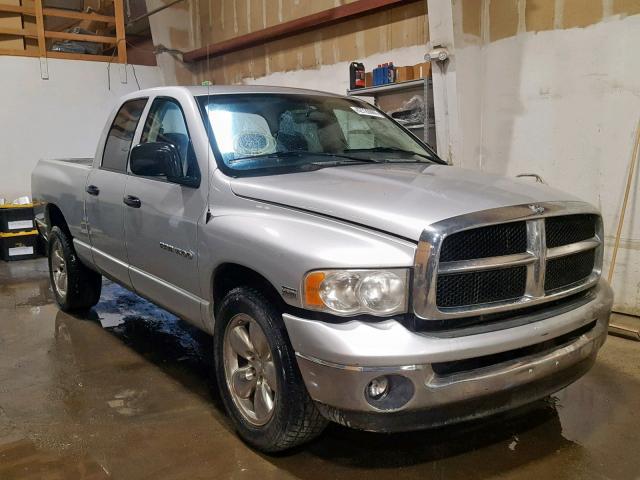 1D7HA18D64S623586 - 2004 DODGE RAM 1500 S SILVER photo 1