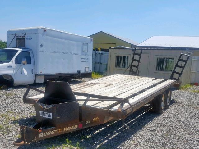 5AWSD202XYL001123 - 2000 UTILITY TRAILER Սև լուսանկար 3