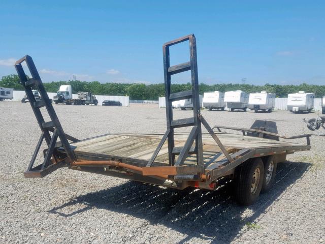 5AWSD202XYL001123 - 2000 UTILITY TRAILER Սև լուսանկար 4