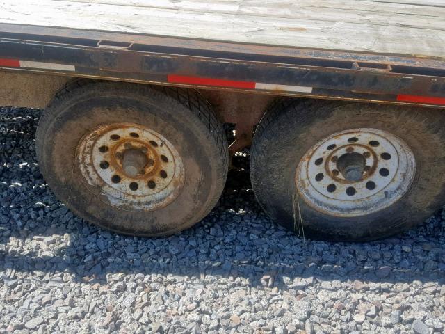 5AWSD202XYL001123 - 2000 UTILITY TRAILER Սև լուսանկար 7