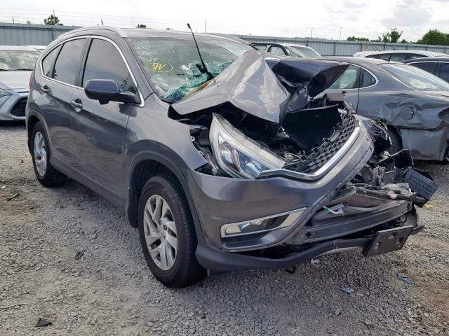 2HKRM3H70FH531466 - 2015 HONDA CR-V EXL GRAY photo 1